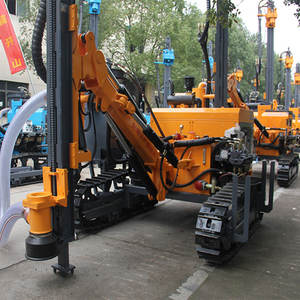 KG726 Offre Spéciale <span class=keywords><strong>Crawler</strong></span> DTH Drill <span class=keywords><strong>Rig</strong></span> 25m Profondeur pour l'exploitation minière à ciel ouvert, le dynamitage, le percement de tunnels et la fondation de l'empilage de ferme solaire - Product Image 5