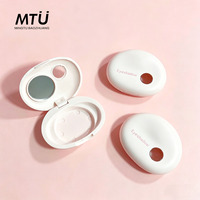 Boîtier vide pour fard à paupières, forme unique, 5g, avec logo personnalisé, compatible végétalien, pour palette de blush compacte, emballage de crème correctrice et autres contenants de maquillage