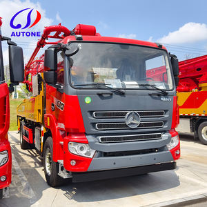 Pompe à béton montée sur camion d'occasion pour travaux de construction, pompe à béton Sany 39m à vendre - Product Image 3