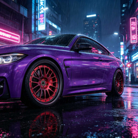 Jantes Sen Yao Modern Directional 2 pièces en alliage d'aluminium forgé multi-rayons polies pour Audi E-tron GT RS E-tron (Universel)