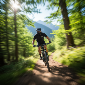 Máscara facial DB Performance Cycling de malla negra para adultos, máscara deportiva para todas las estaciones D0100H5SZV8 - Product Image 2