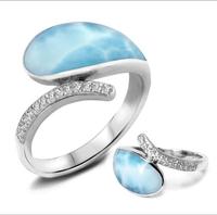 Bague de fiançailles en argent sterling taille princesse turquoise pour enfants et unisexe, pour anniversaire - Sertissage clos, certifiée NGGC