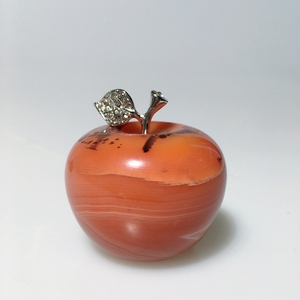 Nuevo Producto Natural tallado de piedras preciosas <span class=keywords><strong>jaspe</strong></span> rojo Jade de Apple para la decoración del hogar - Product Image 5