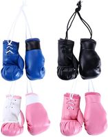 Nuoxin nouvelle conception populaire 6*10CM Mini cuir poinçonnage gants de boxe pour l'approvisionnement de Promotion