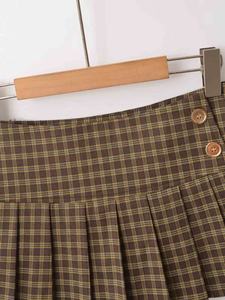 <span class=keywords><strong>กระโปรง</strong></span>สั้น<span class=keywords><strong>ลาย</strong></span>สก็อตแฟชั่นคุณภาพสูงสำหรับผู้หญิง ไซส์ XS คอลเลคชั่นฤดูใบไม้ร่วง-ฤดูหนาว ปี 2026 พร้อมกางเกงขาสั้นในตัว ขายส่ง - Product Image 6