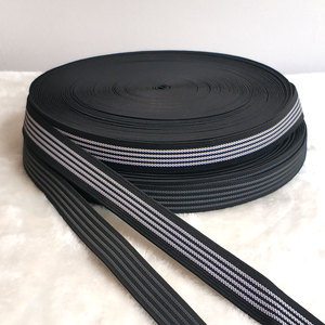 Đai đàn hồi màu đen với Băng cao su trắng chống trượt bên trong sử dụng vải cao su chống trượt - Product Image 6