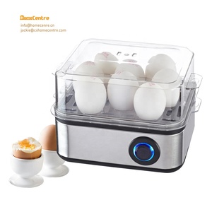 <strong>Egg</strong> <strong>Cooker</strong>, Rapid Boiler, Poacher Maker Make up to 8 Large Boild <strong>Eggs</strong>, Poaching with Omelete Tray for Optional - Product Image 1