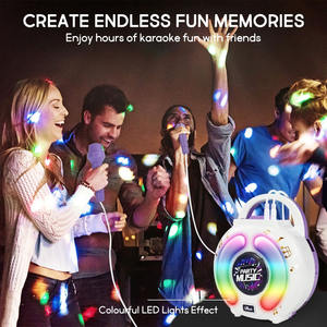 Altavoz Infantil Multifuncional con Micrófono, Luces y Sonidos, Juguete Educativo Portátil de Karaoke - Product Image 5