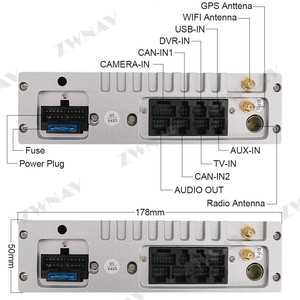 ZWNAV <span class=keywords><strong>Android</strong></span> 9,0 Tesla Radio reproductor de DVD de coche Multimedia para Lexus GS GS200 GS300 GS350 GS450 GS460 - Product Image 4