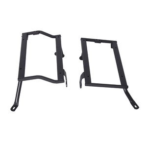 Support de porte-bagages latéral arrière en acier au carbone noir pour moto <span class=keywords><strong>XADV750</strong></span> - Product Image 4