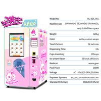 Machine distributrice automatique de crème glacée molle intelligente et mobile pour usage commercial, prix usine Chine, à vendre