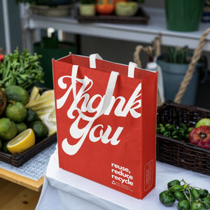 Sac à provisions réutilisable non tissé biodégradable du fabricant GARMAPRO pour les supermarchés - Product Image 1