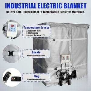 سخانات حاويات IBC سعة 1000 لتر مقاومة لدرجات الحرارة العالية والمنخفضة مع ضمان لمدة عام لتسخين السوائل والعزل - Product Image 2