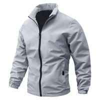 Blousons Bomber Légers d'Hiver pour Hommes, Résistants à l'Eau, Décontractés pour l'Automne, Coupe-Vent, Matelassés, Fermeture Éclair Intégrale, Coupe-Vent, Capuche de Travail
