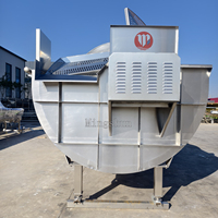 Machine de refroidissement par rotation d'équipement de pré-refroidissement d'abattage de poulet à haute performance