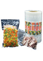 Sac sous vide pour emballage alimentaire en plastique polyamide, polyéthylène, nylon, PE, écologique, scellé sur 3 côtés