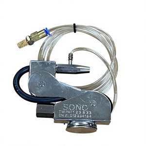 SONO J107 Pistolet souffleur d'air et de liquide avec tuyau en acier inoxydable et poignée à cliquet pour réparation mécanique - Product Image 1