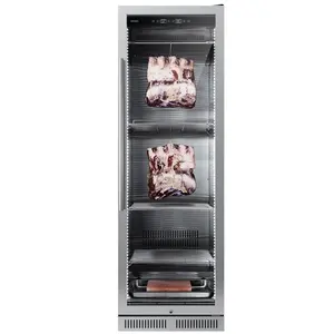 SICAO 380L Home Restaurant Beef Steak Sour Acid dry age cabinet Built In Dry Aging Fridge Refrigerator