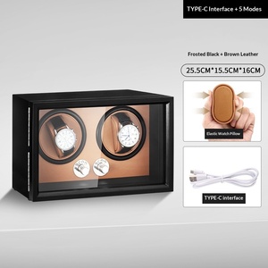 Caja de Almacenamiento Giratoria Automática Antimagnética para Relojes, Material de Madera, Modelo 1T110, para Uso Doméstico - Product Image 5