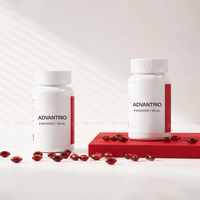 Bouteille en plastique HDPE de qualité pharmaceutique supérieure de 100 ml pour le stockage et l'emballage de pilules, capsules, comprimés et compléments alimentaires