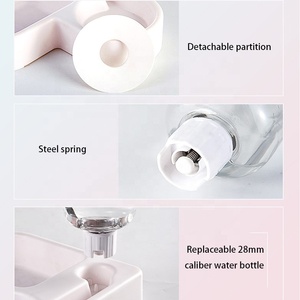 Hot bán nhà máy thép không gỉ con chó bát thông minh tự động chậm trung chuyển và nước quả nhựa Pet Feeder - Product Image 5