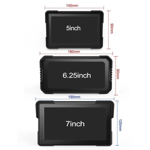 Caméra embarquée pour moto 5 6.25 7 pouces HD WiFi GPS Vision nocturne Enregistrement double avec prise en charge de la carte SD - Product Image 1
