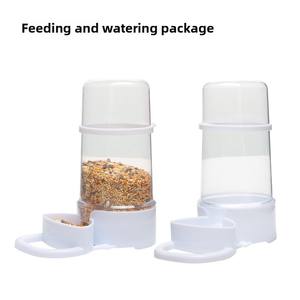 Alimentador automático de plástico ecológico para loros, <span class=keywords><strong>bebedero</strong></span> para cacatúas, tortolitos, pájaros pequeños/medianos, pájaro sólido antiderrames - Product Image 3
