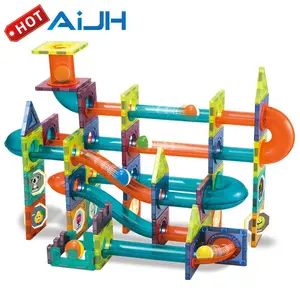 AiJH 110 قطعة مكعبات بناء 3D لعبة التفكير المنطقي التعليم المبكر DIY مكعبات مجموعات العاب الاطفال