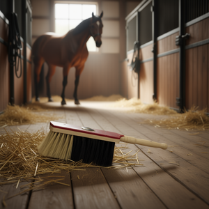 Cepillo para Pisos NLLE House Brush, 12 Pulgadas, para Limpiar el Sudor y el Pelo de Caballos - Product Image 3
