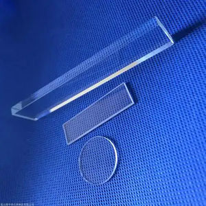 แผ่นแก้วควอตซ์ใสคุณภาพสูงแบบกำหนดเองขัดเงาจากซิลิกาหลอม - Product Image 3