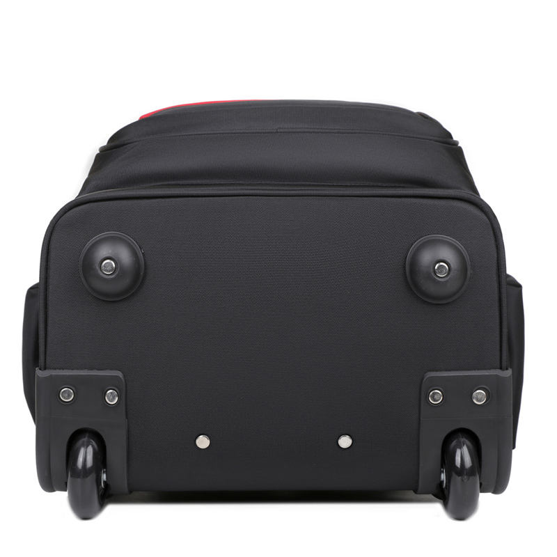 Set 4 Valigie Rigide TecTake Mila - Trolley Inseribili, Rotelle 360°, Rosso Vino - Foto 6