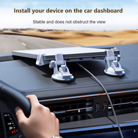 Support de fixation Starlink Mini à 2 ventouses pour toit ouvrant de voiture, support de navigation miniature pour intérieur de voiture