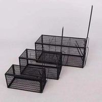 Piège de chasse pour petits animaux 24x12x12cm, capture en direct, cage de survie pour souris et oiseaux