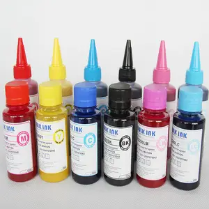 Tinta de sublimación de impresión de etiquetas de escritorio para impresora de escritorio con colores vivos