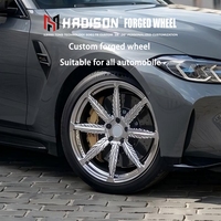 Jantes forgées chromées personnalisées à rayons sculptés en 3D motif feuille, 18 19 20 21 pouces, 5x112, pour BMW M2 F87 G87 M3 F80 G80 M4 F82 G82 M5 F90