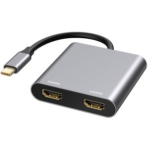 Concentrador de red 4 en <span class=keywords><strong>1</strong></span> Tipo c multifuncional, <span class=keywords><strong>hub</strong></span> DE TYPE-C a dual HDTV USB3.0 tipo c 4 en <span class=keywords><strong>1</strong></span> para macbook / samsung/ huawei/teléfonos de <span class=keywords><strong>google</strong></span> - Product Image 6