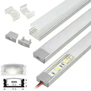 Grosir l bentuk aluminium bar-Lampu Strip LED Profil Aluminium SMD5630 5050