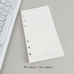 Cross-biên giới tại chỗ Đen Acrylic chất kết dính A6 vỏ cứng DIY máy tính xách tay da xoắn ốc cho Album ảnh Loose-Leaf bên trong trang A3 A5 - Product Image 3