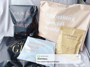 Sobres de Envío de Plástico, Bolsas de Poliéster, Tamaño Personalizado, Reciclables, Autoadhesivas, de 0.12mm de Grosor, Blancas, para Envío Exprés - Product Image 4