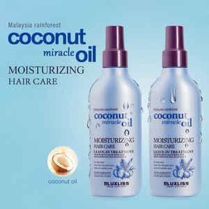 Trattamento per <span class=keywords><strong>Capelli</strong></span> Idratante all'Olio di Cocco LUXLISS Etichetta Privata Vegano <span class=keywords><strong>Cura</strong></span> dei <span class=keywords><strong>Capelli</strong></span> Femminile Trattamento Leave-in Spray 10 in 1 - Product Image 2