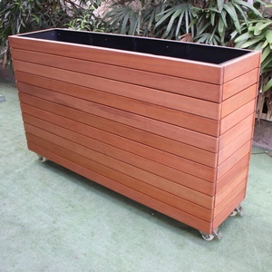 Jardinières <span class=keywords><strong>en</strong></span> <span class=keywords><strong>bois</strong></span> d'extérieur au design innovant 2021, <span class=keywords><strong>jardinière</strong></span> <span class=keywords><strong>en</strong></span> <span class=keywords><strong>bois</strong></span> de jardin d'extérieur <span class=keywords><strong>avec</strong></span> roues, jardinières grandes d'extérieur - Product Image 5