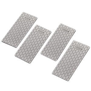 Pierre <span class=keywords><strong>à</strong></span> aiguiser rectangulaire électroplaquée diamantée polie simple face, outil de ponçage, vente en gros d'usine - Product Image 1