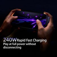 Support invisible 2-en-1 avec câble de charge USB-C réglable multi-angle (1,5 m) et charge rapide 240W pour smartphones
