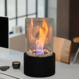 <span class=keywords><strong>Cheminée</strong></span> à bioéthanol de table sans fumée, mini foyer portable, décoration intérieure, <span class=keywords><strong>cheminée</strong></span> de table pour salon, bureau, hôtel - Product Image 2
