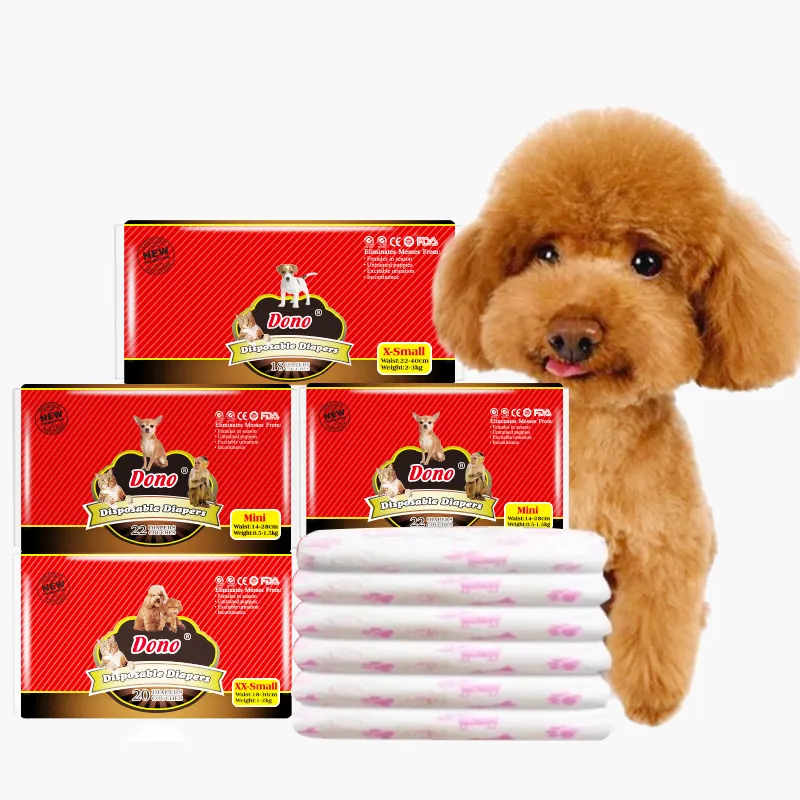 Dono Disposable Diapers for Male Female Dogs and Cats