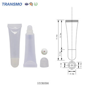 Tubos de Brillo Labial de 15 ml, Envases Transparentes de Plástico para Cosméticos, Venta al Por Mayor - Product Image 2