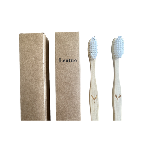 Natural Charcoal Bristles Oem Biodegradable 100% Organic Eco Friendly Customized Packing Bamboo Toothbrush