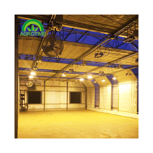 Estructura de marco de túnel grande comercial, techo retráctil, opaco, privación de luz automatizada, invernadero de setas para <span class=keywords><strong>hierbas</strong></span> - Product Image 2