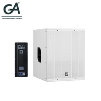 Estilo de moda 4*4,5 "Altavoces Sistema de audio Sonido Columna de música profesional Altavoz Sistema de sonido para exteriores
