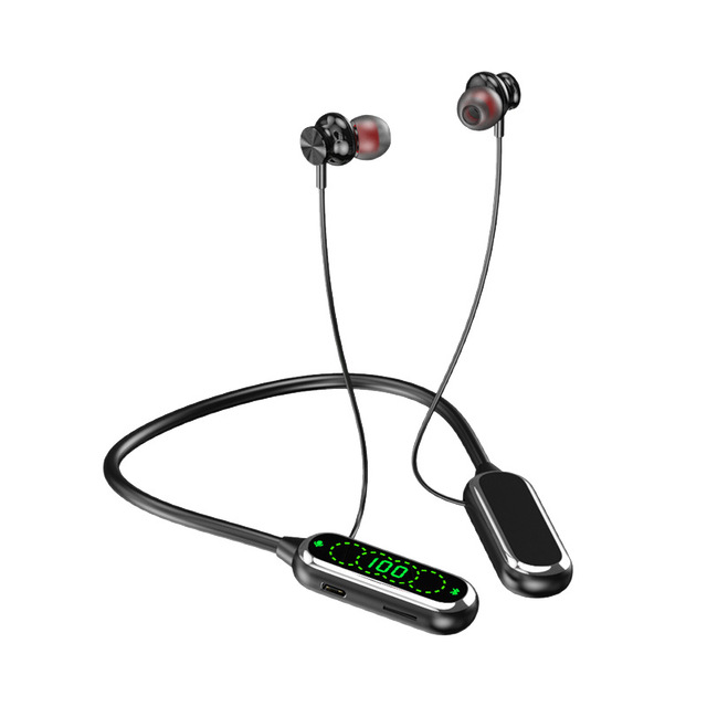 New Singing Karaoke Wireless for 5.4 Earphones Sports Neckband Style Surround Sound Voice Control Compatible All Phones